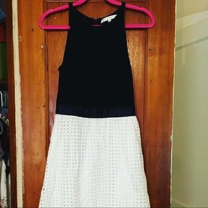 Black and white sundress